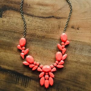 Coral Statement Necklace J.Crew